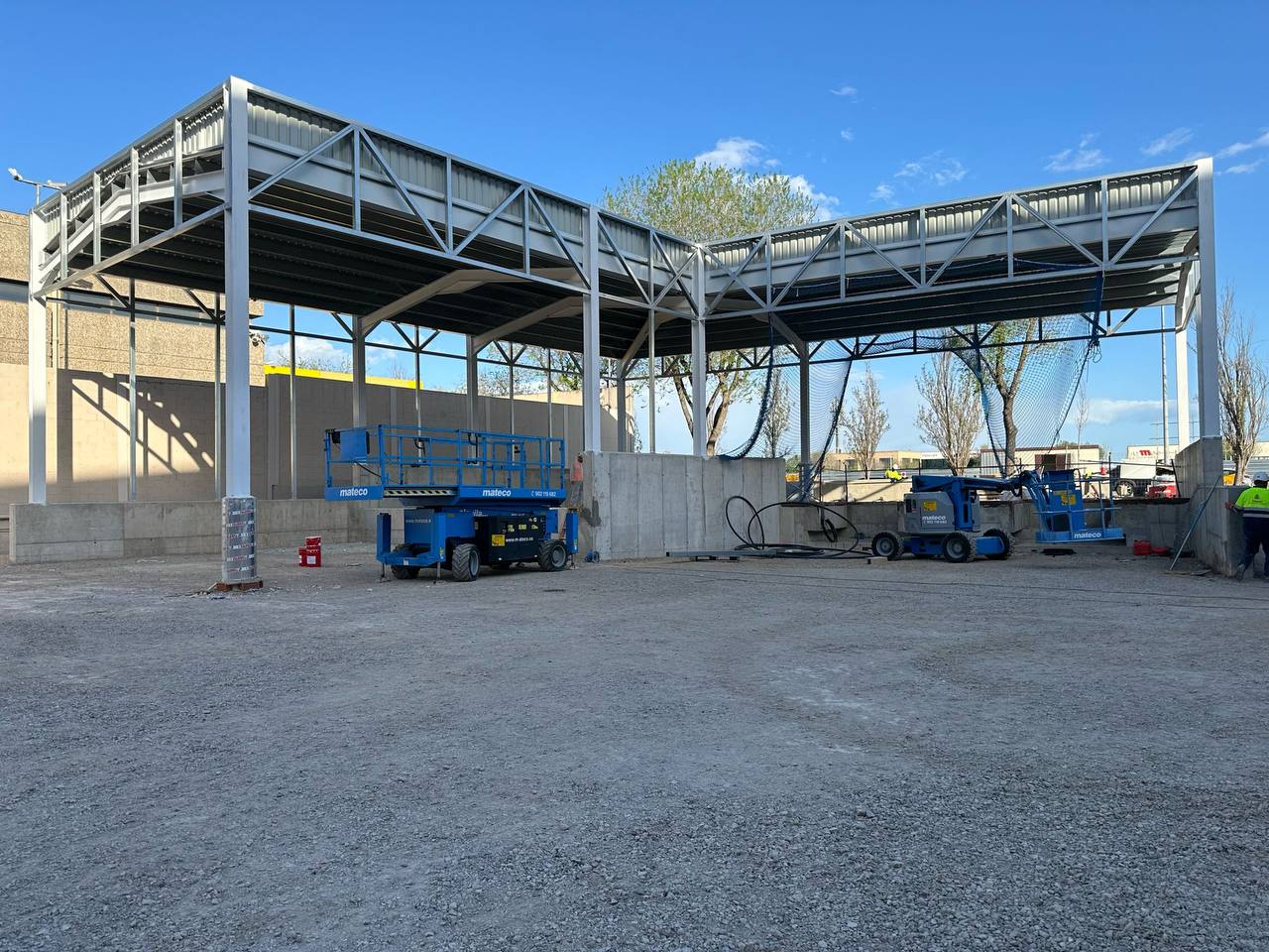 Construcción de un nuevo edificio logístico para Obramat